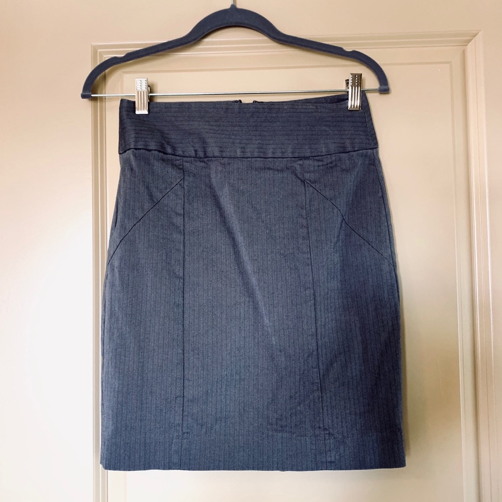 Banana Republic Gray Pencil Skirt Size 0
